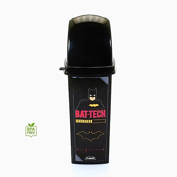 Porta Escova de Dente Infantil - Batman - 290ml - 1 unidade - Rizzo