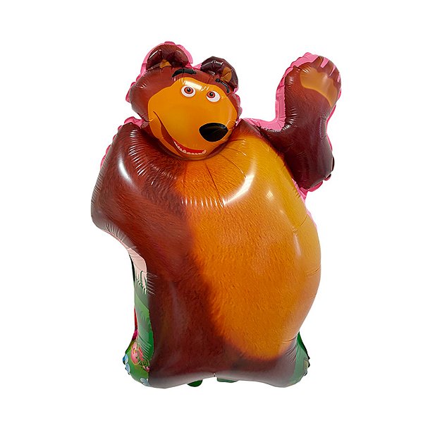 Balão de Festa Microfoil 52cm - Urso - 1 unidade - Rizzo