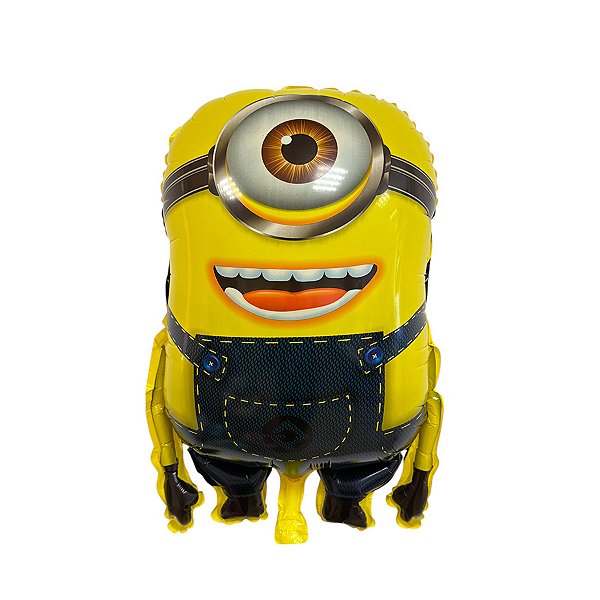 Balão de Festa Microfoil 45cm - Minions - 10 unidades - Rizzo