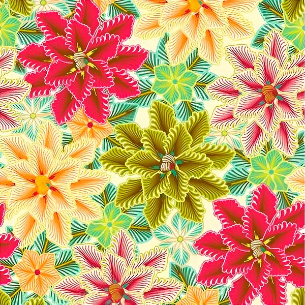 Saco para Presente Decorado - Flores Colors - Regina - Rizzo