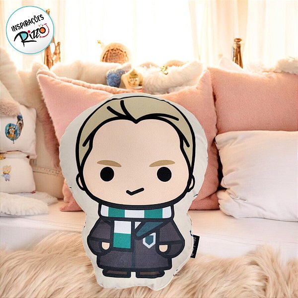 Almofada Draco Malfoy - 35cm - Harry Potter - 1 unidade - Rizzo
