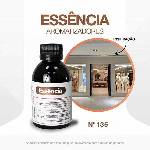 Essência Maria Filo Concentrada para Ambientes N°135 - 100 g  - 1 unidade - Rizzo