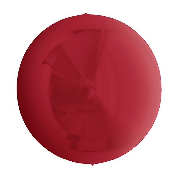 Balão de Festa Metalizado 24'' 60cm - Esphera Marsala Redondo - 1 unidade - Cromus - Rizzo