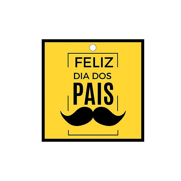 Tag Decorativa - Feliz Dia dos Pais - 15 unidades - Stickr - Rizzo
