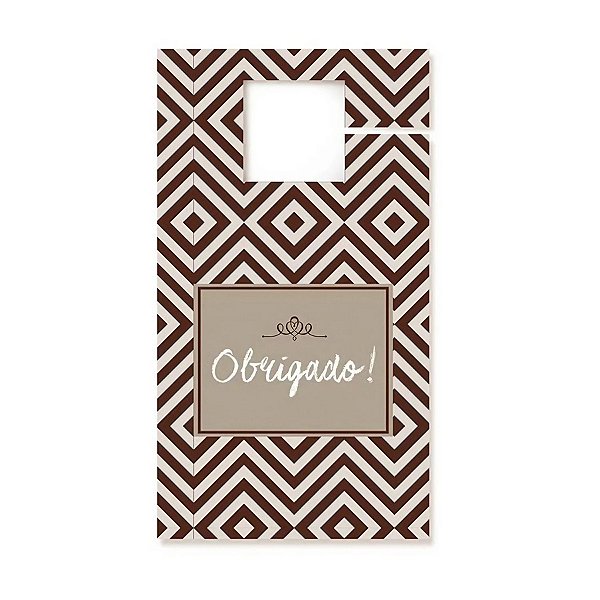 Tag para Retrovisor - Casamento Rústico - 12 unidades - Cromus - Rizzo