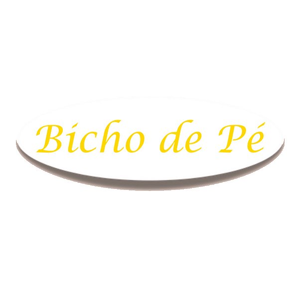 Adesivo "Bicho de Pé" - Ref.2273 - Hot Stamping - 100 unidades - Stickr - Rizzo
