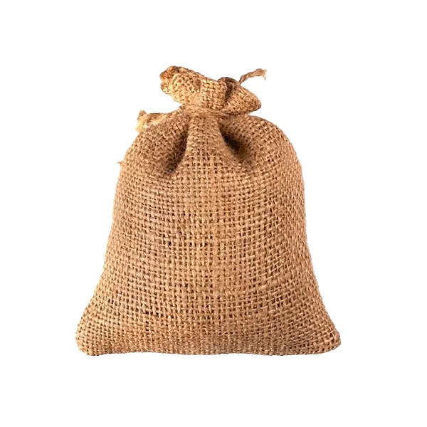 Saco De Juta para Lembrancinhas - 21x39,5cm - 5 unidades - Rizzo
