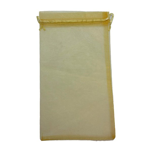 Saquinho de Organza - Ouro - 10 unidades - Rizzo