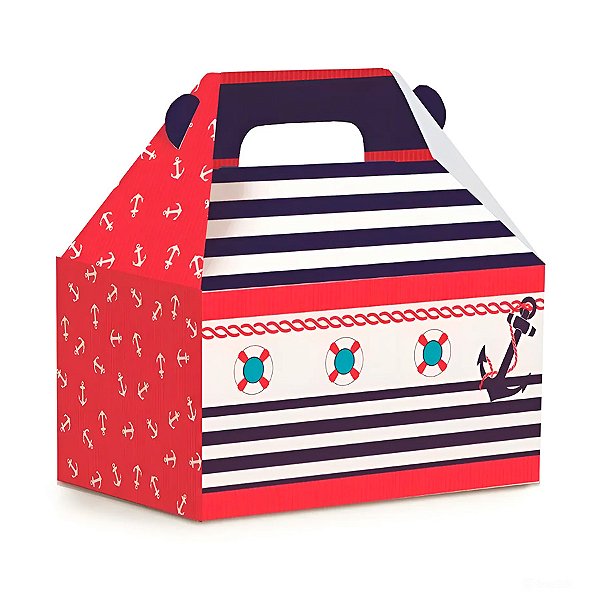 Caixa Maleta Kids M - Navy  - 10 unidades - Cromus - Rizzo