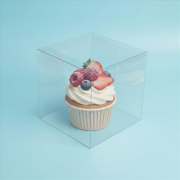 Caixa Cubo Transparente K8 (10cm x 10cm x 10cm)  - 20 unidades - Rizzo