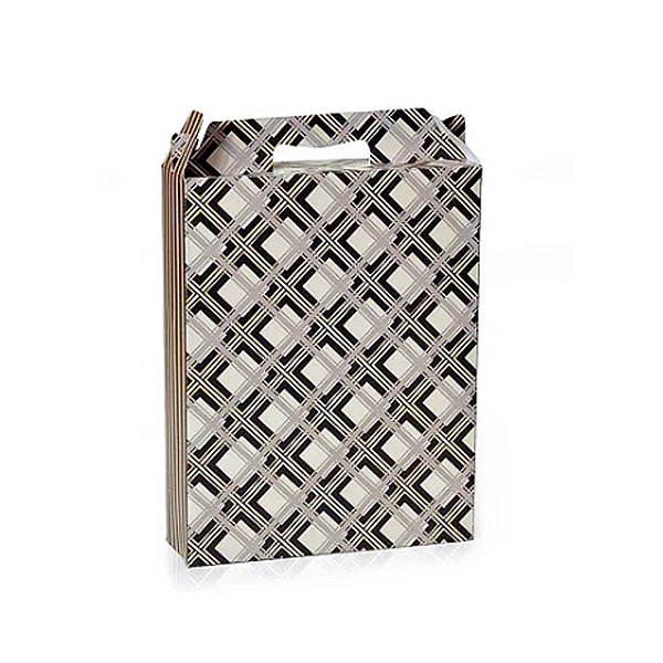 Caixa Maleta Retangular Vertical - Belga - 15cm - 10 unidades - Cromus - Rizzo