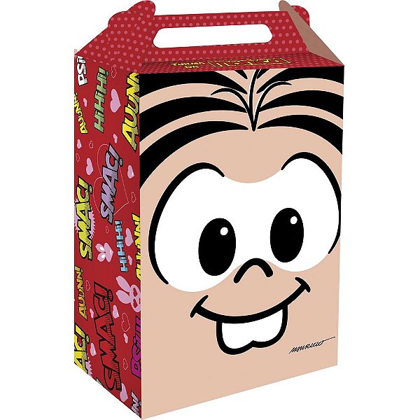 Caixa Surpresa Festa Turma da Mônica - 8 unidades - Festcolor - Rizzo Festas