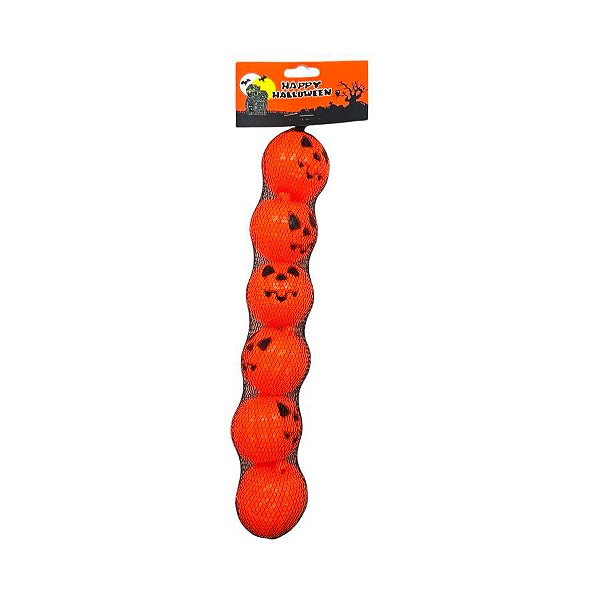Mini Caixinha de Halloween - Abóbora - 6cm - 6 unidades - Rizzo