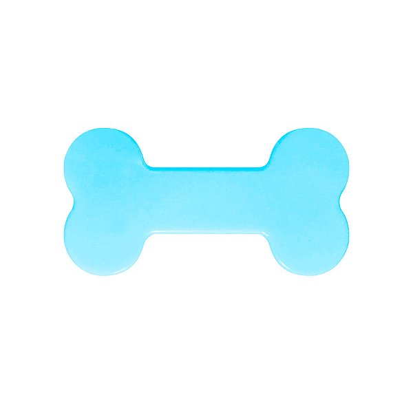 Caixinha Lembrancinha - Ossinho - Azul Bebê - 6 unidades - Rizzo