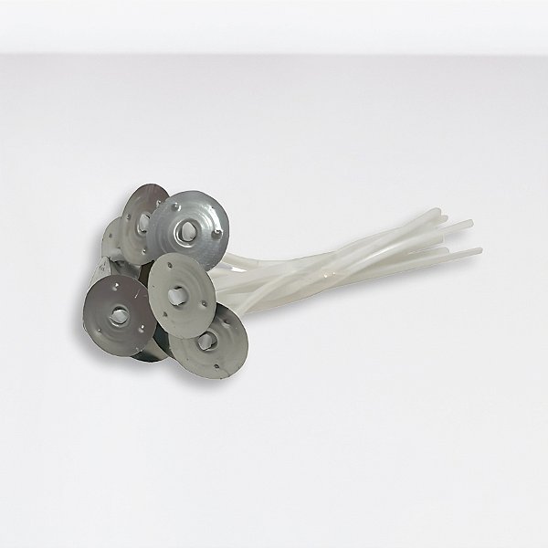 Pavio encerado para Vela Decor - 12cm - 10 unidades - Rizzo