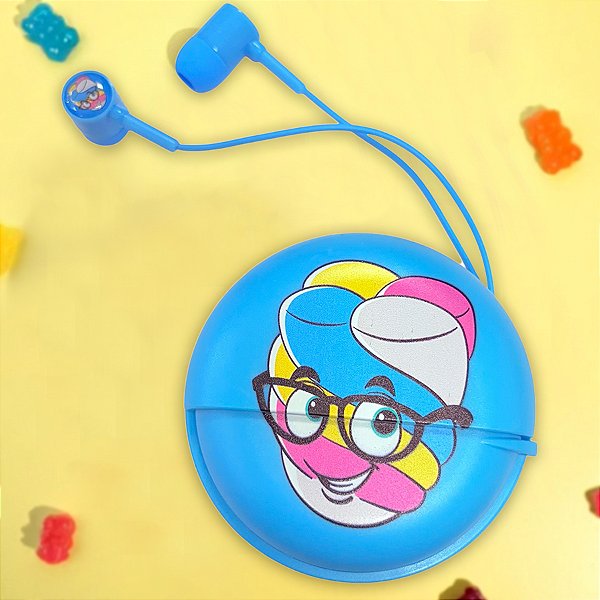 Fone de Ouvido Intra Auricular - Marshmallow - 1 unidade - Fini - Rizzo