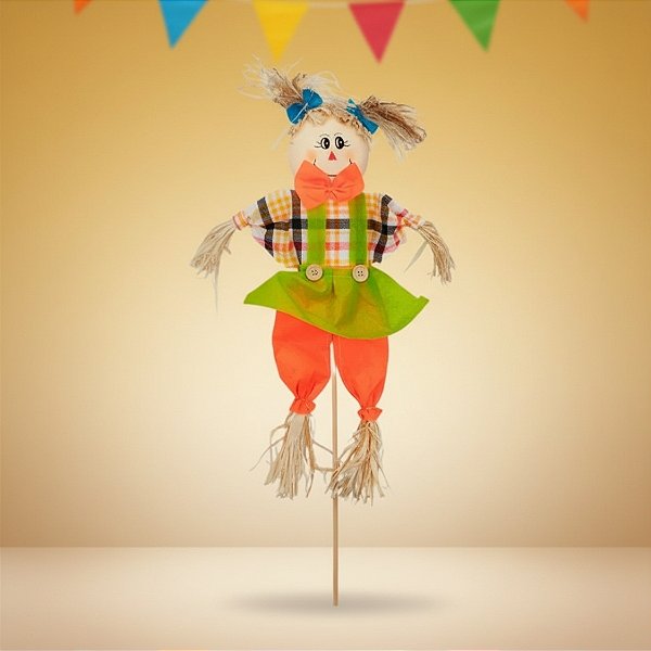 Espeto para Jardim - Espantalha de Festa Junina - 1 unidade - Rizzo