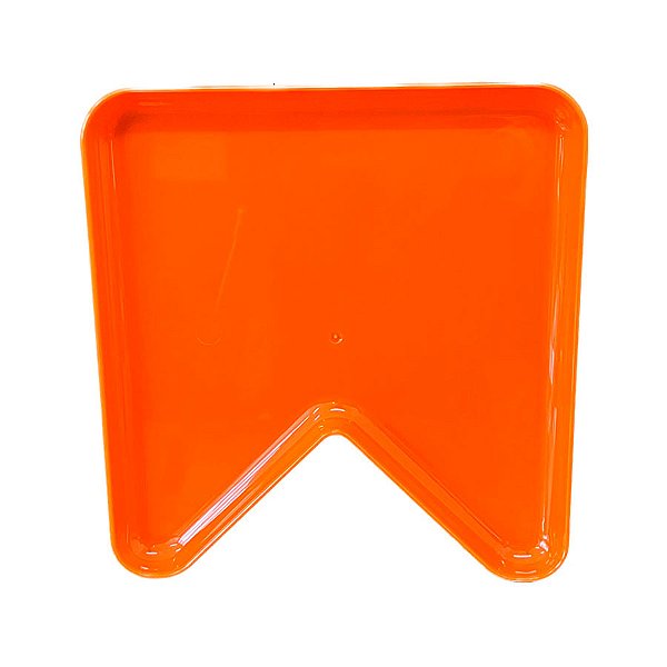 Bandeja Decorativa - Bandeira Laranja - 1 unidade - Rizzo