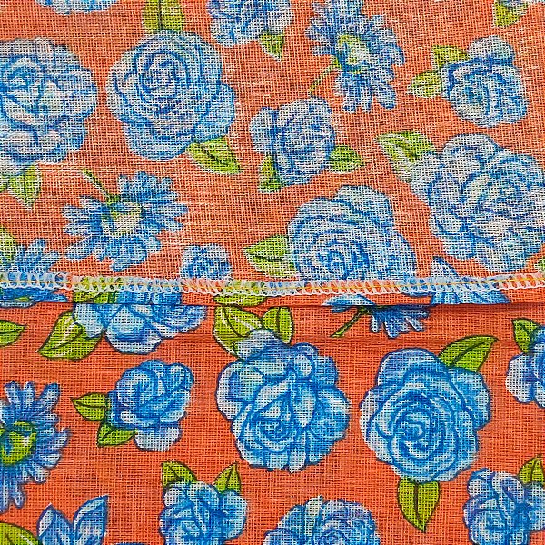 Guardanapo Chita Flor Laranja - 40x40cm - 1 unidade - Rizzo