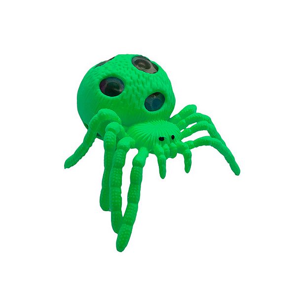 Brinquedo Cute Spider - Verde - 1 unidade - Rizzo