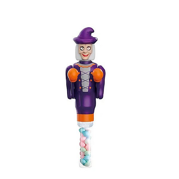 Brinquedo Soco Assusta com Confetes - Bruxa - 1 unidade - Rizzo