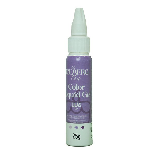 Corante Liquid Gel Lilás 25g - Iceberg