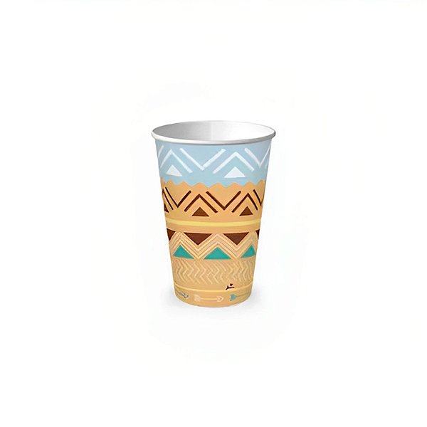 Copo Descartável de Papel - Animais na Floresta - 180ml - 8 unidades - Junco - Rizzo