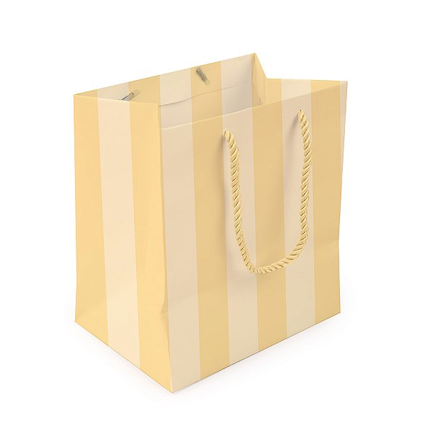 Sacola de Papel para Doces - Amarelo  - 1 unidade - Cromus - Rizzo