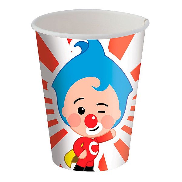 Copo de Papel - Um Herói do Coração 180ml - 8 unidades - Festcolor - Rizzo