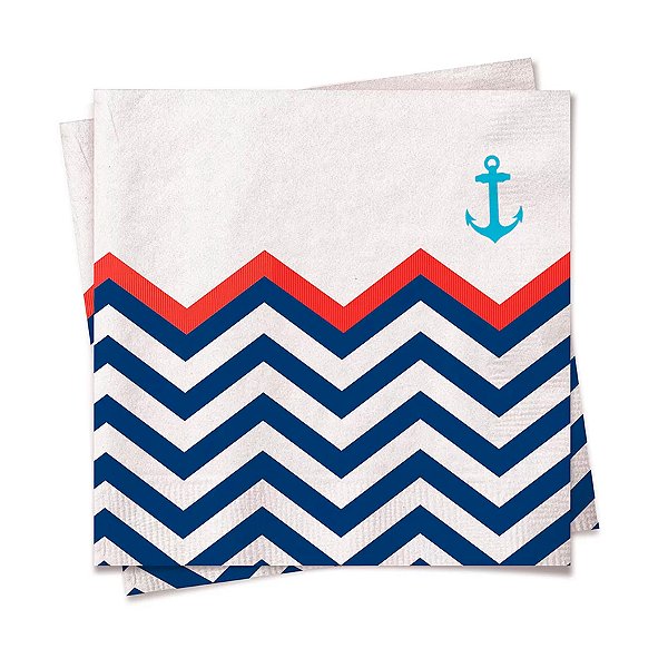 Guardanapo - Navy - 20 unidades - Cromus - Rizzo
