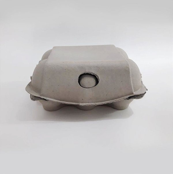 Mini Caixa Cru para 6 Ovos 50g - 14,5x10,5x7,5cm - 01 unidade - Rizzo Embalagens