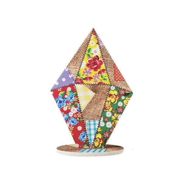 Enfeite De Mesa Balão De Festa Junina - Modelo 2 - 11,5x17,5cm - 1 unidade - Piffer - Rizzo