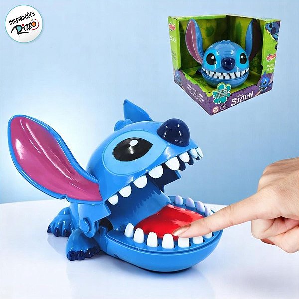 Stitch Morde Morde - 14cm - 1 unidade - Disney Original - Rizzo