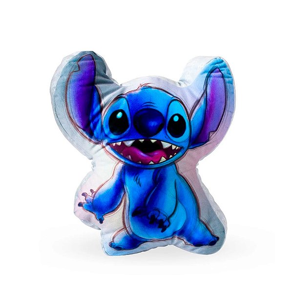 Almofada Formato Stitch - 32cm - 1 unidade - Disney Original - Rizzo
