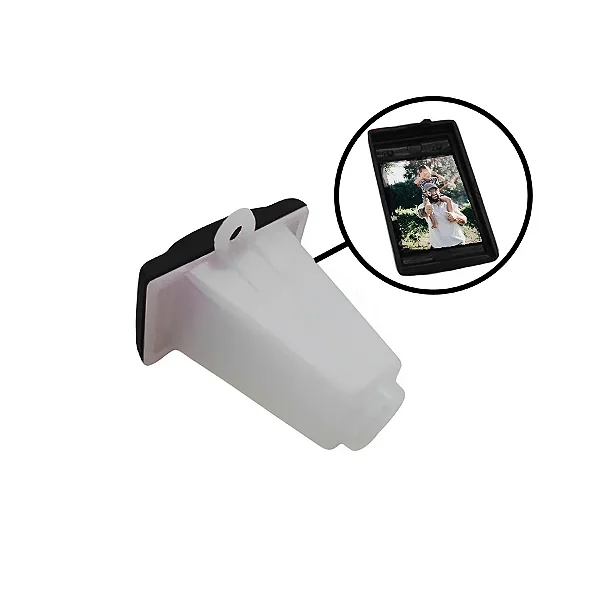 Monóculo Fotográfico com Foto - Preto - 1 unidade - Rizzo Personalize