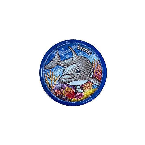 Copinho Retrátil Turma Da Floresta - Azul - 6x2,5cm - 1 unidade - Rizzo