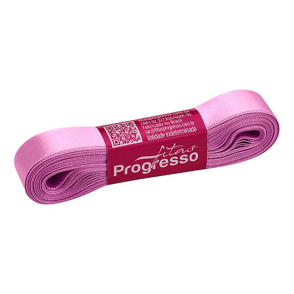 Fita de Cetim Progresso 15mm nº3 - 10m Cor 2058 Orquídea - 01 unidade