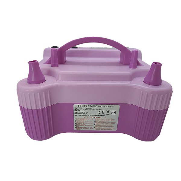 Inflador de Balões Electric 1100w Balloon Pump Profissional  Rosa - 1 unidade - Rizzo - Rizzo