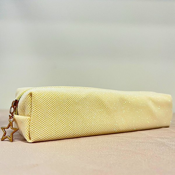 Estojo Brilhante - Branco - 20x5cm - 1 unidade - Rizzo