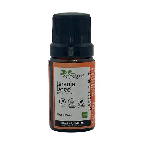 Óleo Essencial de Laranja Doce Concentrado - 10ml - 1 unidade - Rizzo