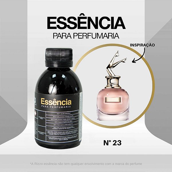 Essência Escandalo Concentrada para Perfumaria N°23 - 100g - 1 unidade - Rizzo