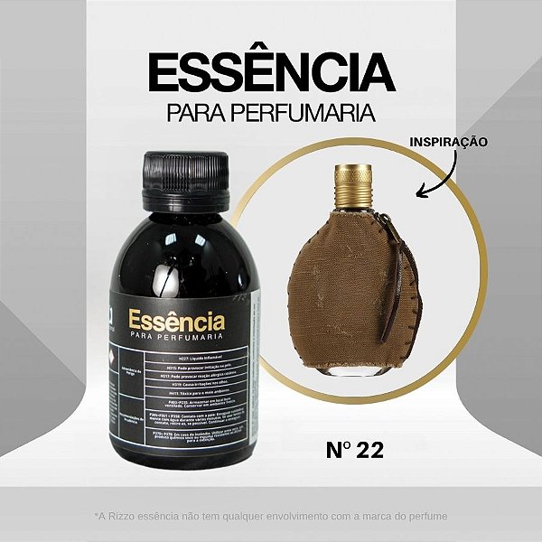 Essência Diesel FFL Masc Concentrada para Perfumaria N°22 - 100g - 1 unidade - Rizzo