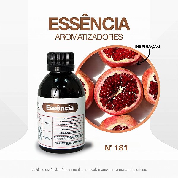 Essência Roma da Turquia Concentrada para Ambientes N°181 - 100 g - 1 unidade - Rizzo