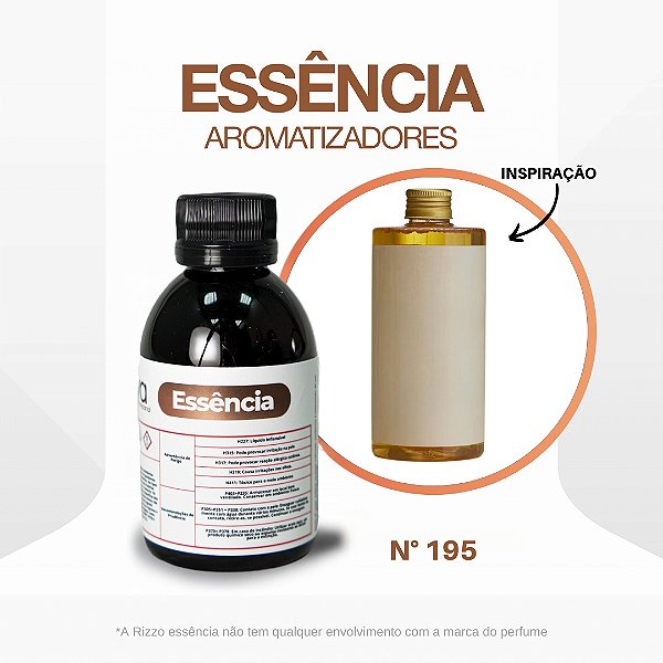 Essência Enxoval Concentrada para Ambientes N°195 - 100 g - 1 unidade - Rizzo
