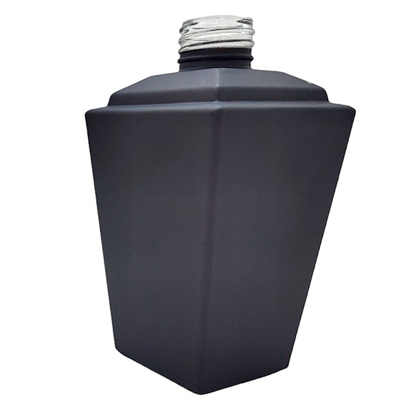 Frasco para Perfumaria de Vidro Berlim - Preto Fosco - 260ml - 1 unidade - Rizzo