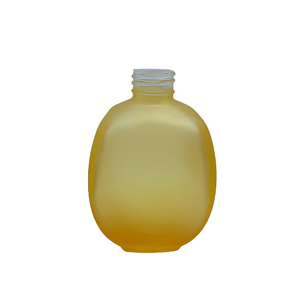 Frasco para Perfumaria de Vidro Oval - Difusor Cristal Ouro - 220ml - 1 unidade - Rizzo