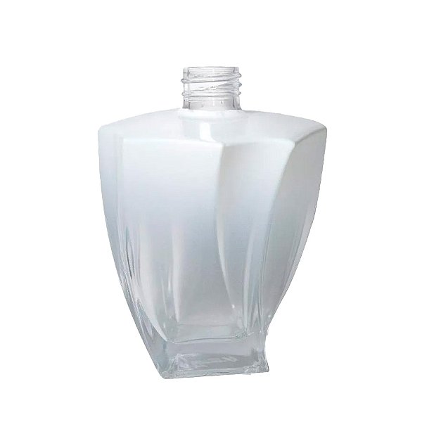Frasco para Perfumaria de Vidro - Elegance Branco Degradê - 220ml - 1 unidade - Rizzo