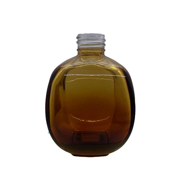 Frasco para Perfumaria de Vidro Oval - Difusor Mel - 300ml - 1 unidade - Rizzo