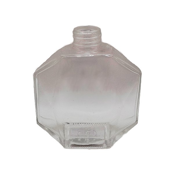 Frasco para Perfumaria de Vidro Retângulo - Difusor Cristal - 180ml - 1 unidade - Rizzo
