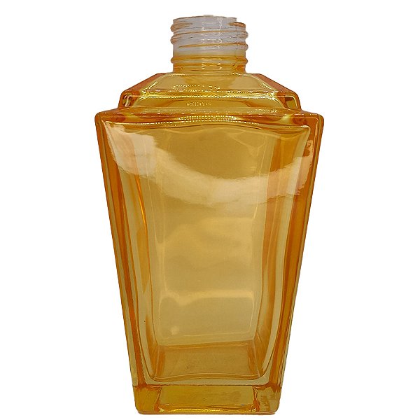 Frasco para Perfumaria de Vidro Trapézio Citrino - 260ml - 1 unidade - Rizzo